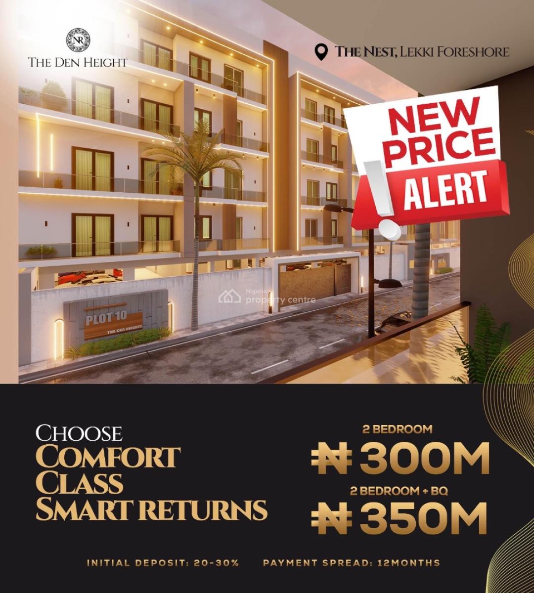 Sophisticated Luxury 2 Bedroom Apartment with Pool, Elevator & Balcony, Freedom Way, Lekki Phase 1, Lekki, Lagos, Flat / Apartment for Sale
