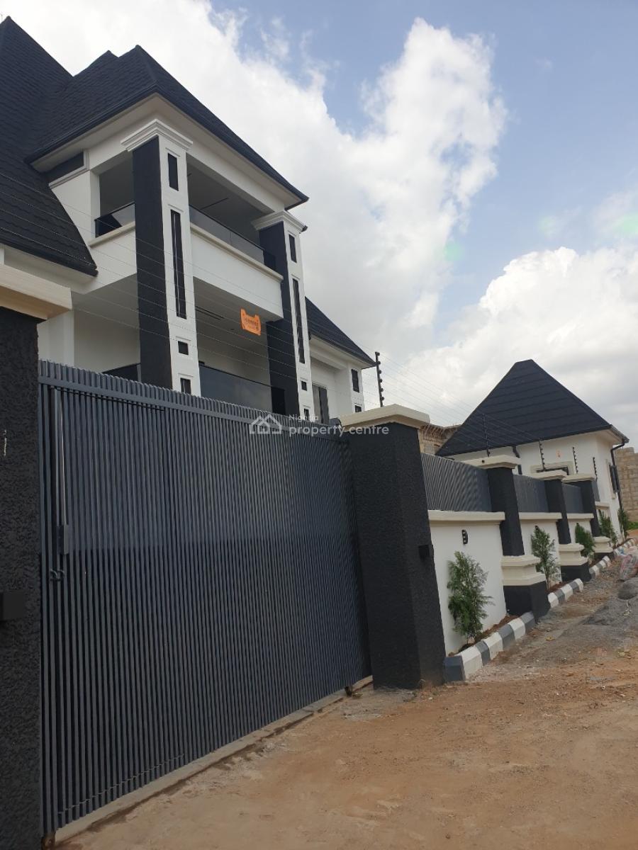 Luxury 5bedroom Detached Duplex with Bq, By Sunnyvale Estate, Dakwo, Abuja, Detached Duplex for Sale