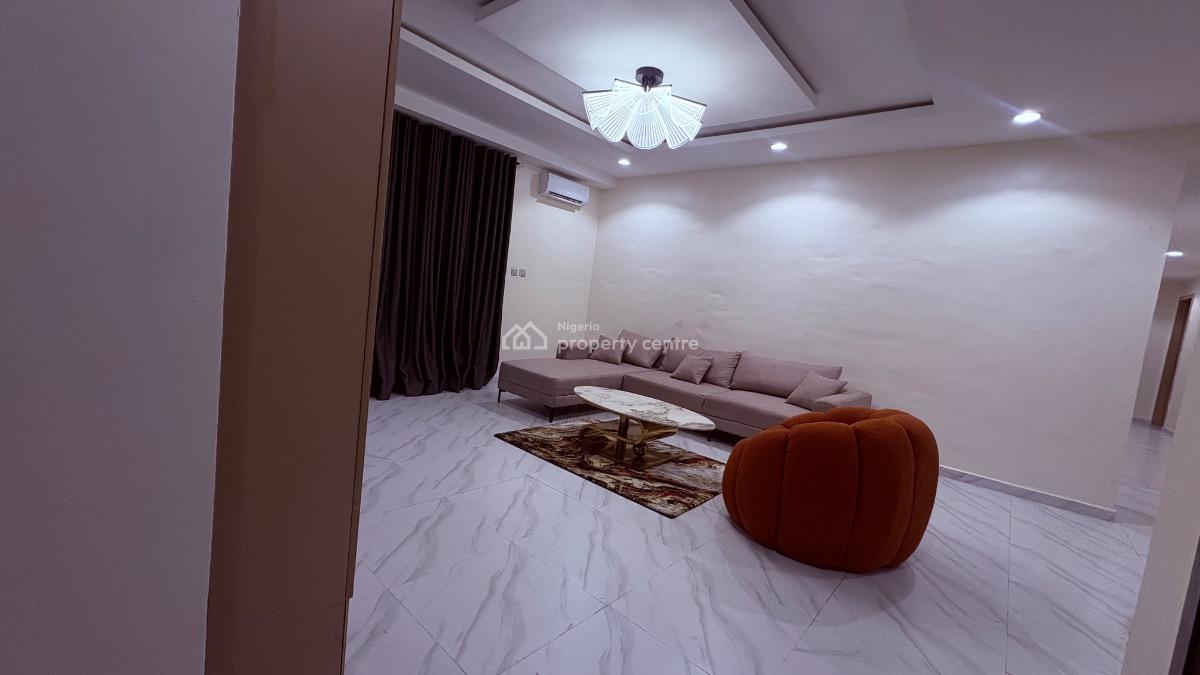 Nice 3 Bedroom Furnished Apartment in a Secured Estate, Gra, Abijo, Lekki, Lagos, Flat / Apartment Short Let