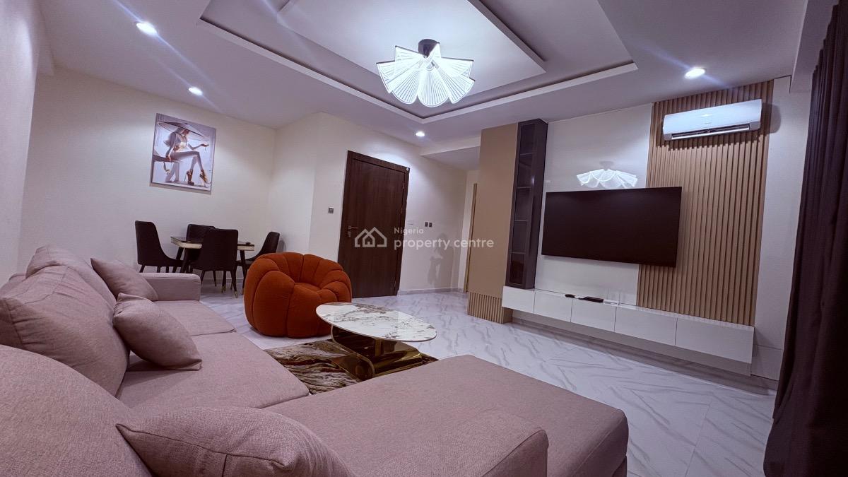 Nice 3 Bedroom Furnished Apartment in a Secured Estate, Gra, Abijo, Lekki, Lagos, Flat / Apartment Short Let