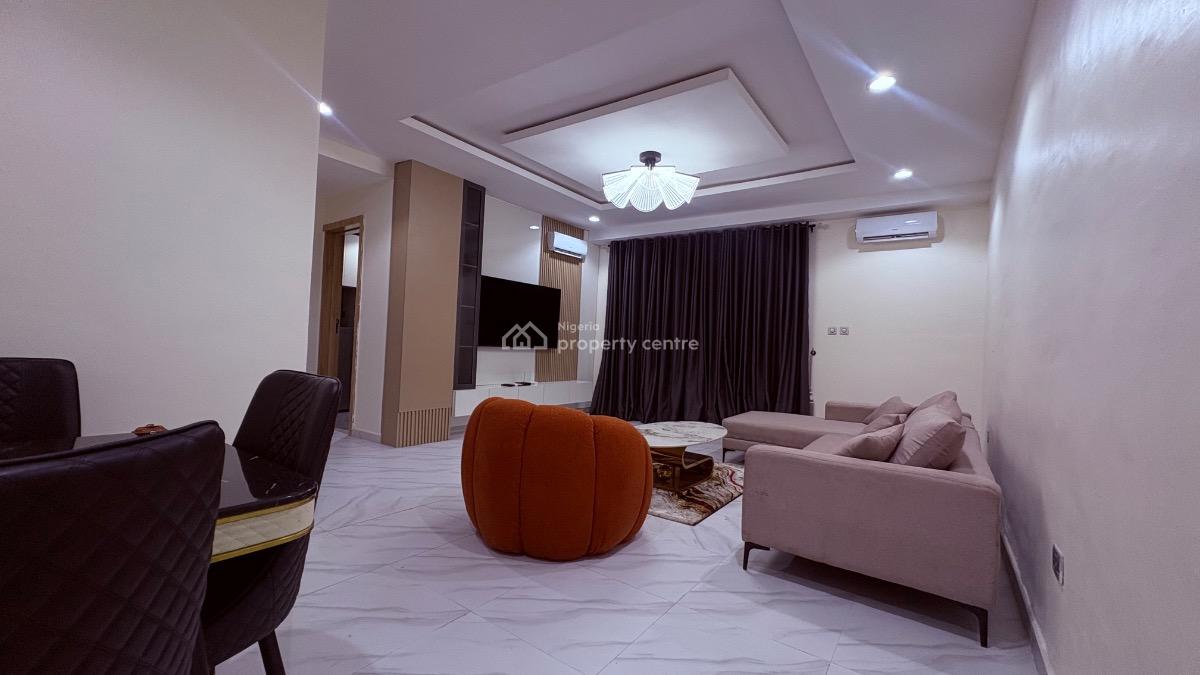 Nice 3 Bedroom Furnished Apartment in a Secured Estate, Gra, Abijo, Lekki, Lagos, Flat / Apartment Short Let