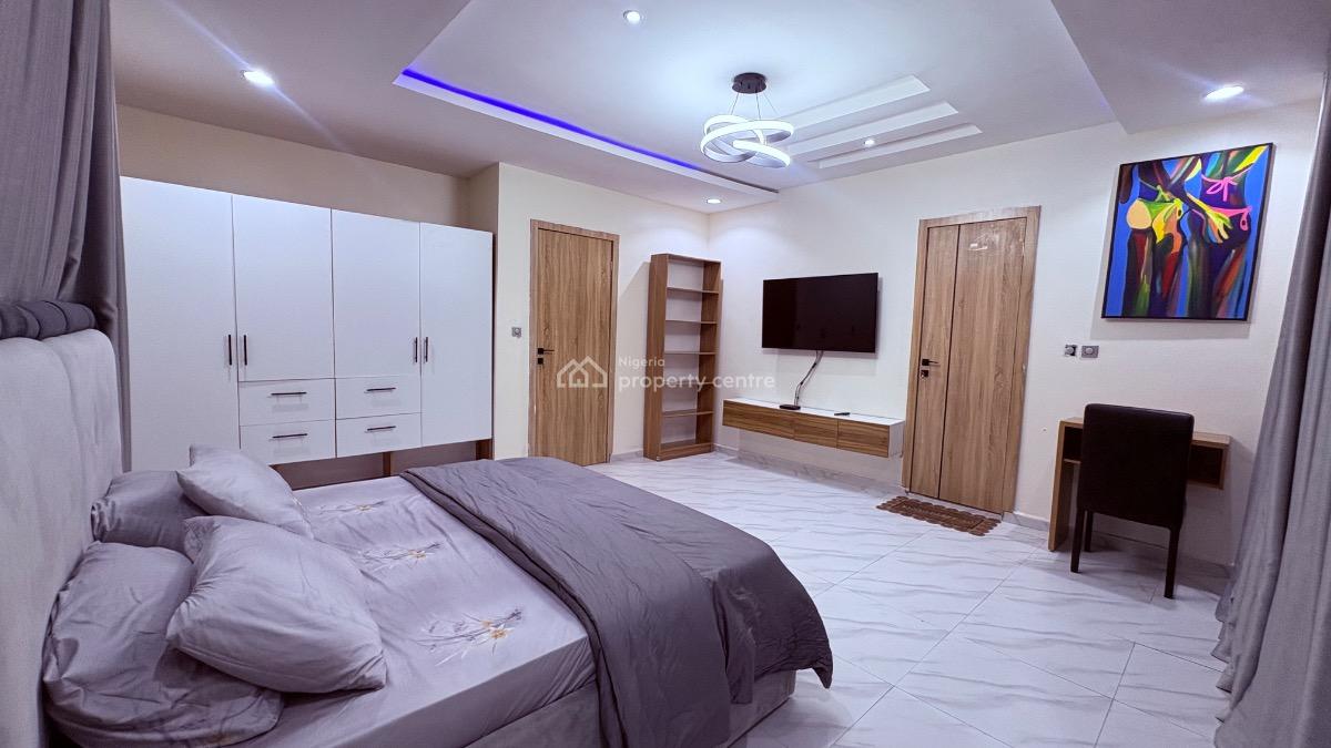 Nice 3 Bedroom Furnished Apartment in a Secured Estate, Gra, Abijo, Lekki, Lagos, Flat / Apartment Short Let