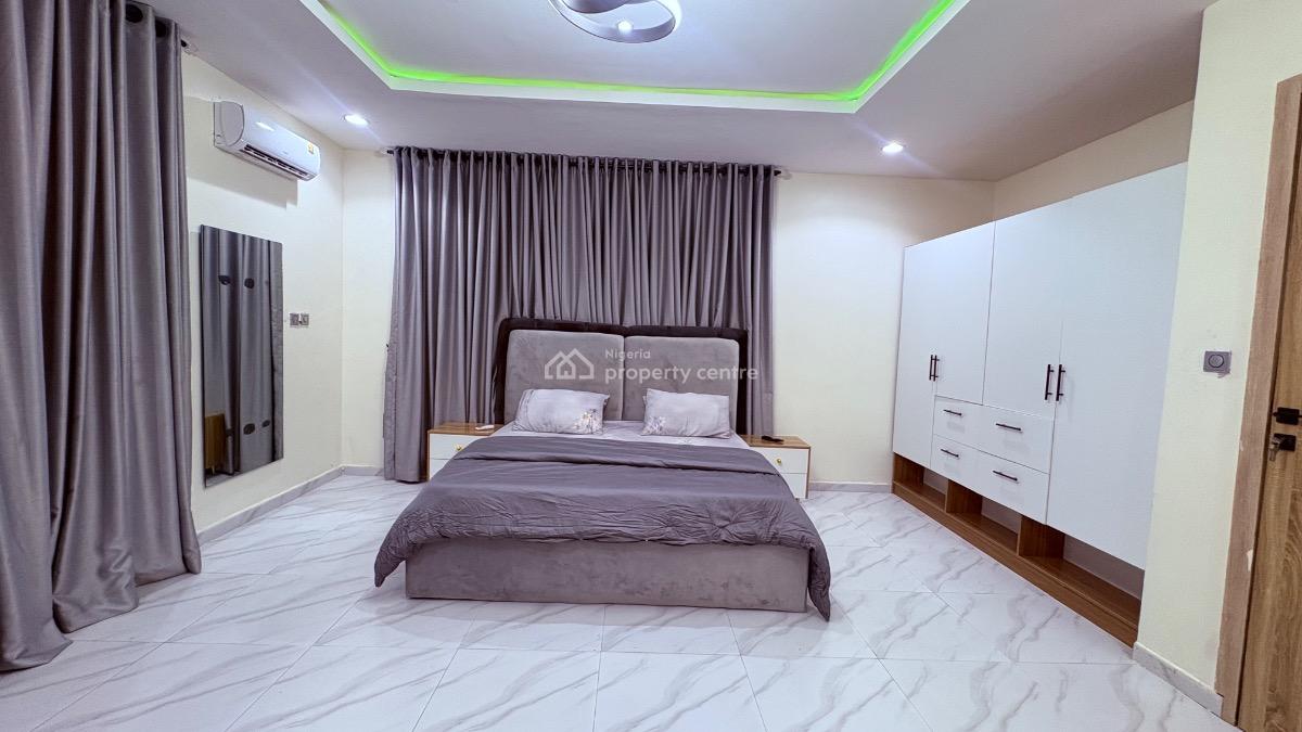 Nice 3 Bedroom Furnished Apartment in a Secured Estate, Gra, Abijo, Lekki, Lagos, Flat / Apartment Short Let