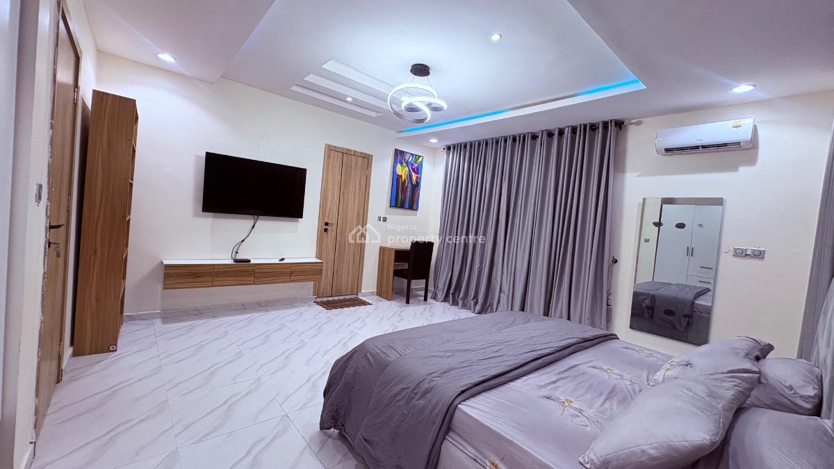 Nice 3 Bedroom Furnished Apartment in a Secured Estate, Gra, Abijo, Lekki, Lagos, Flat / Apartment Short Let