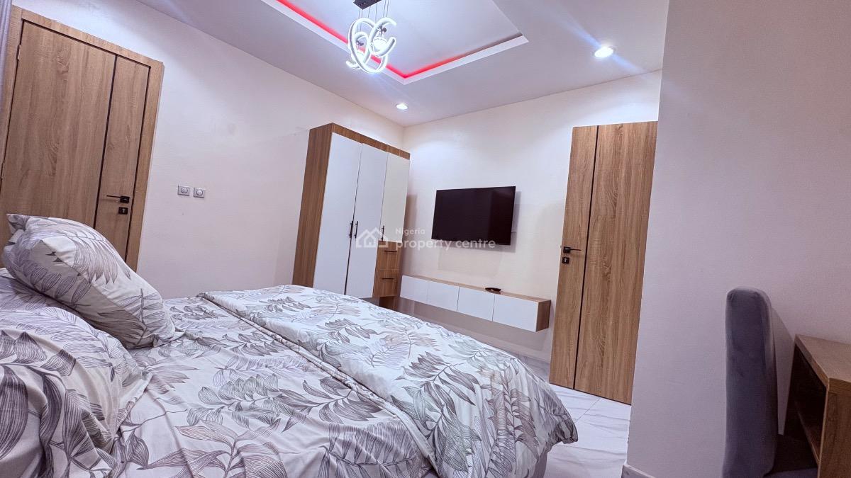 Nice 3 Bedroom Furnished Apartment in a Secured Estate, Gra, Abijo, Lekki, Lagos, Flat / Apartment Short Let