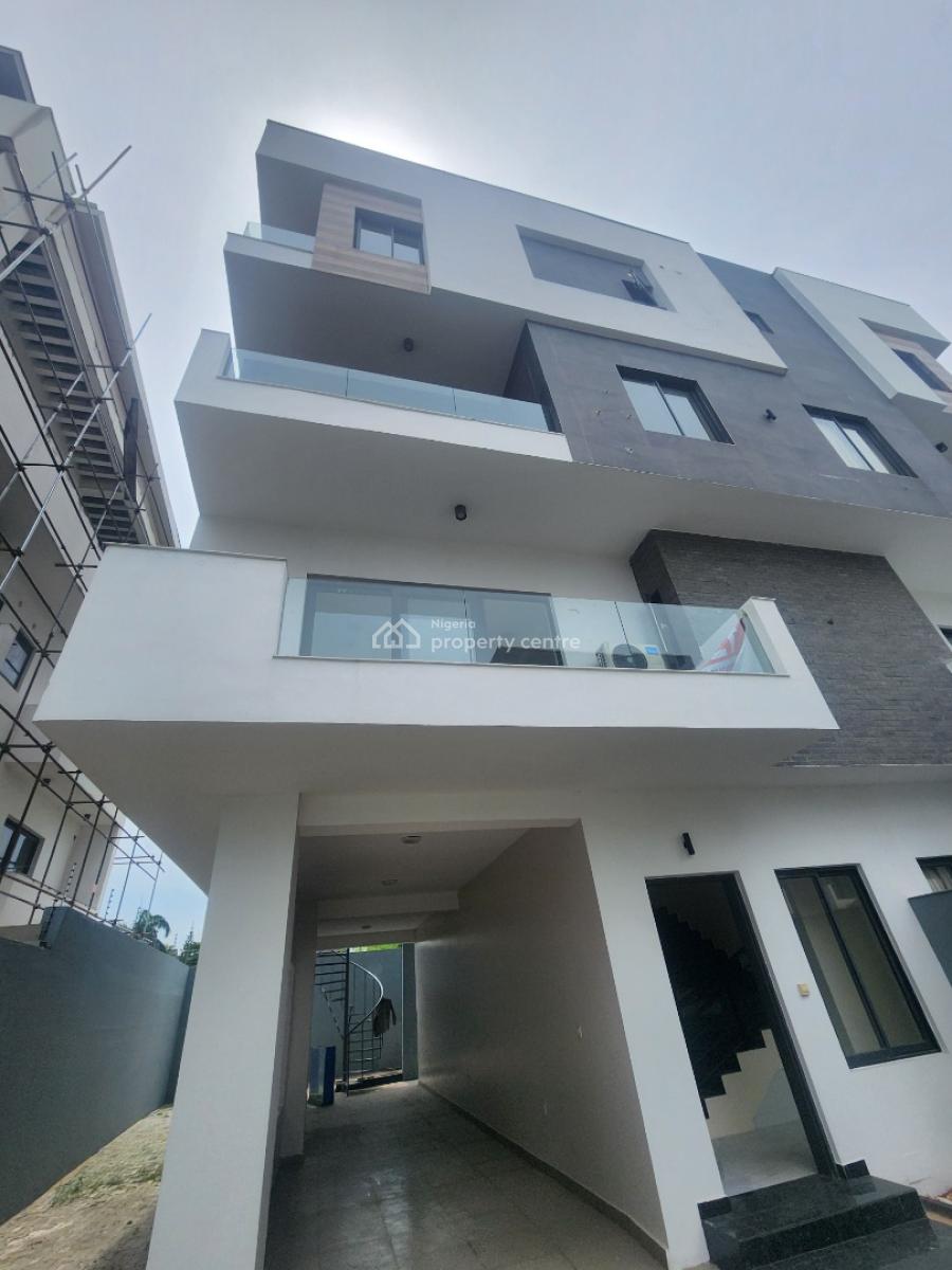 Self Serviced 5 Bedroom Semi-detached Duplex with Bq and Generator, Banana Island, Ikoyi, Lagos, Semi-detached Duplex for Rent