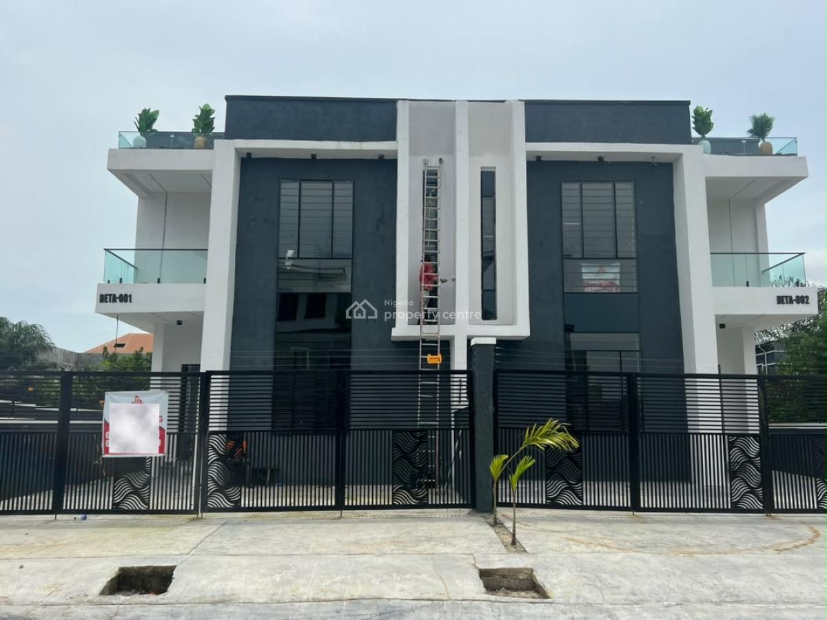 4 Bedroom Semi Detached Duplex with Bq, Lekki Scheme 2, Ajah, Lagos, Semi-detached Duplex for Sale
