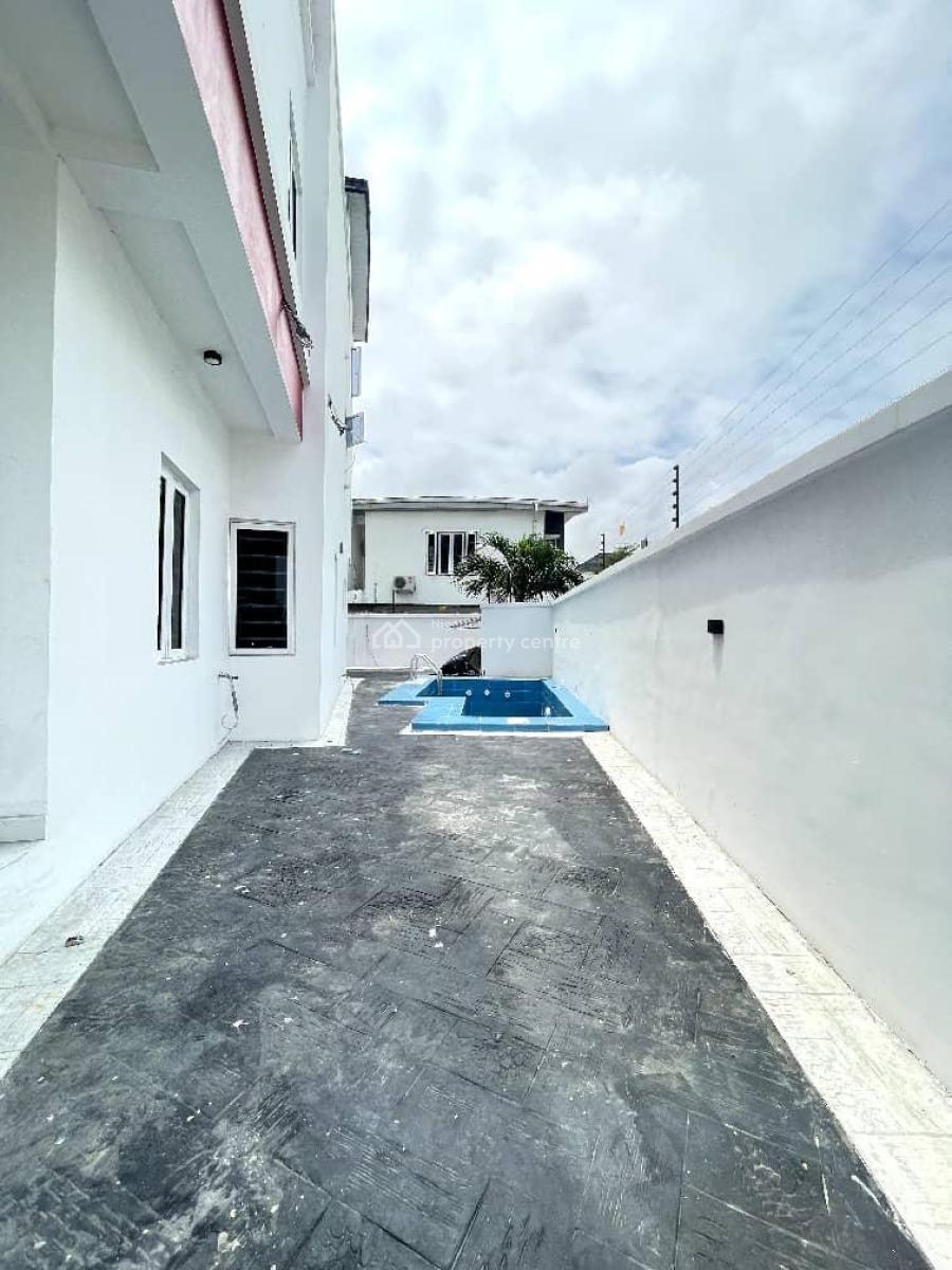 Newly Built 5 Bedroom Duplex with Bq & Swimming Pool, Chevron Lekki, Lekki, Lagos, Detached Duplex for Rent