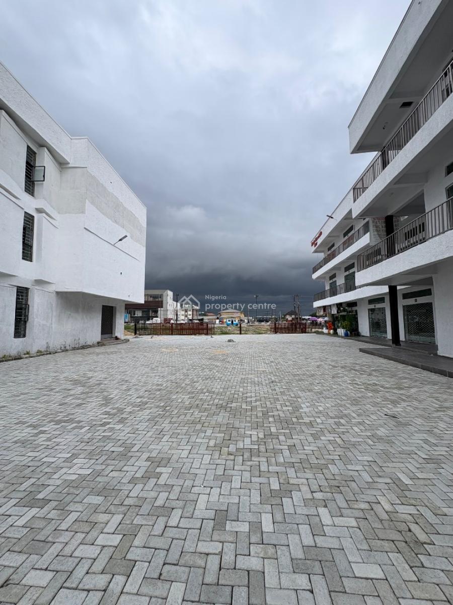 Newly Built Commercial Space ( 60sqm ) Facing The Lekki-epe Expressway, Lagos Business School Axis, Sangotedo, Ajah, Lagos, Plaza / Complex / Mall for Rent