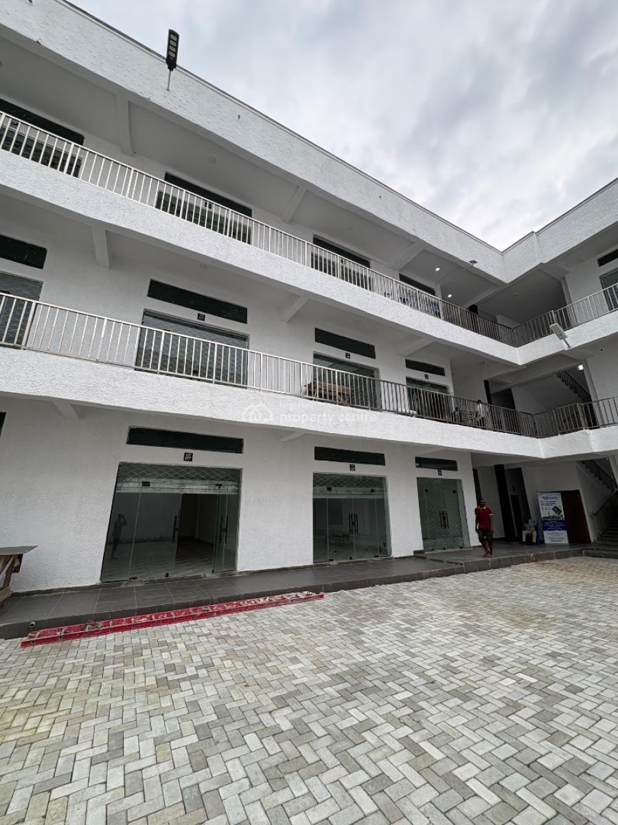 Newly Built Commercial Space ( 60sqm ) Facing The Lekki-epe Expressway, Lagos Business School Axis, Sangotedo, Ajah, Lagos, Plaza / Complex / Mall for Rent