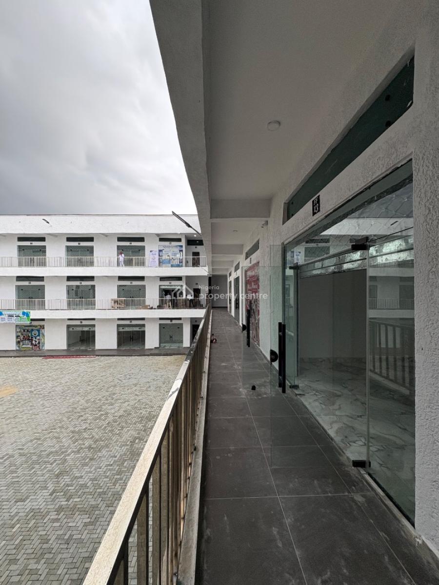 Newly Built Commercial Space ( 60sqm ) Facing The Lekki-epe Expressway, Lagos Business School Axis, Sangotedo, Ajah, Lagos, Plaza / Complex / Mall for Rent