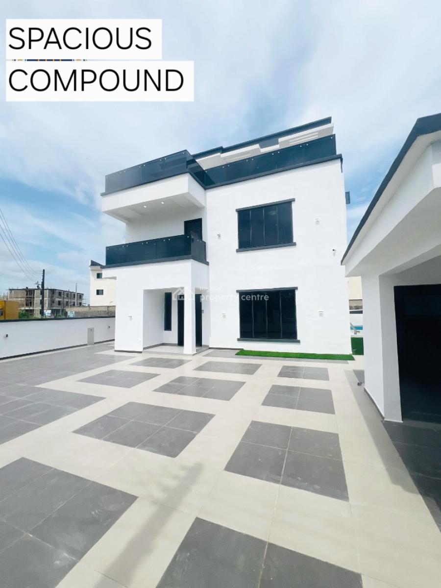 5bedroom Fully Detached Home, Pool, Bq, Spacious Compound, Osapa, Lekki, Lagos, Detached Duplex for Sale