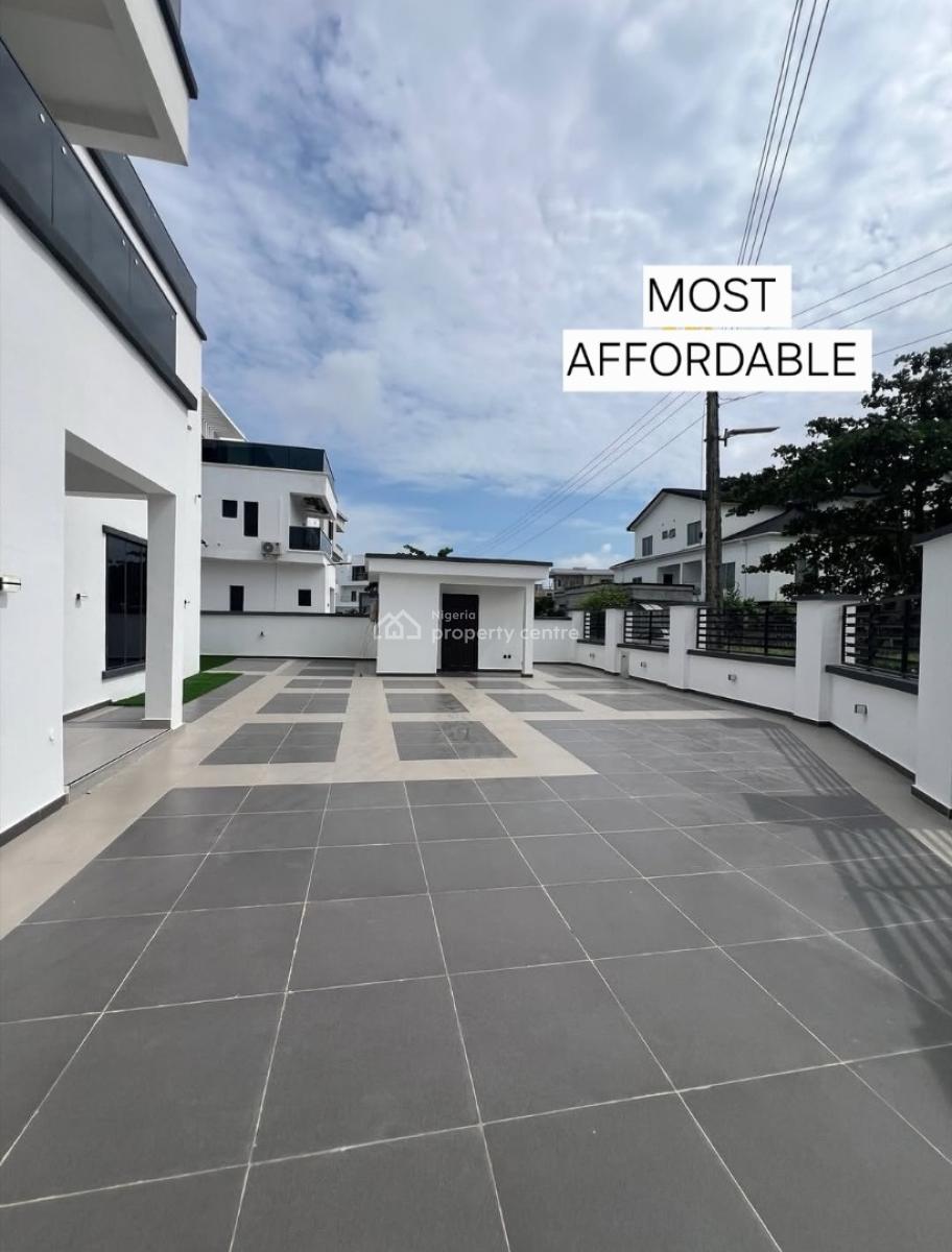 5bedroom Fully Detached Home, Pool, Bq, Spacious Compound, Osapa, Lekki, Lagos, Detached Duplex for Sale