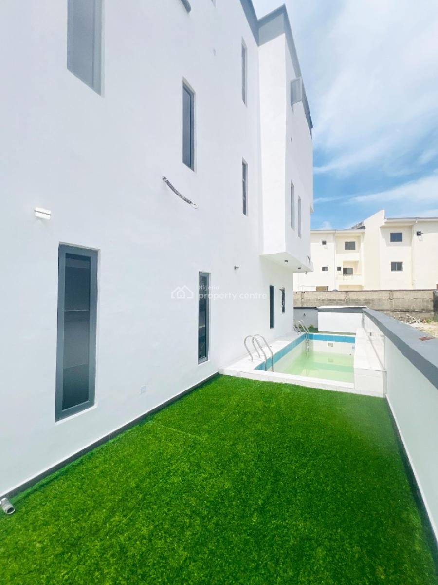 5bedroom Fully Detached Home, Pool, Bq, Spacious Compound, Osapa, Lekki, Lagos, Detached Duplex for Sale