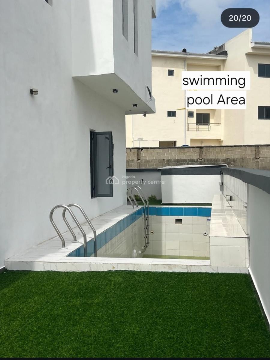 5bedroom Fully Detached Home, Pool, Bq, Spacious Compound, Osapa, Lekki, Lagos, Detached Duplex for Sale