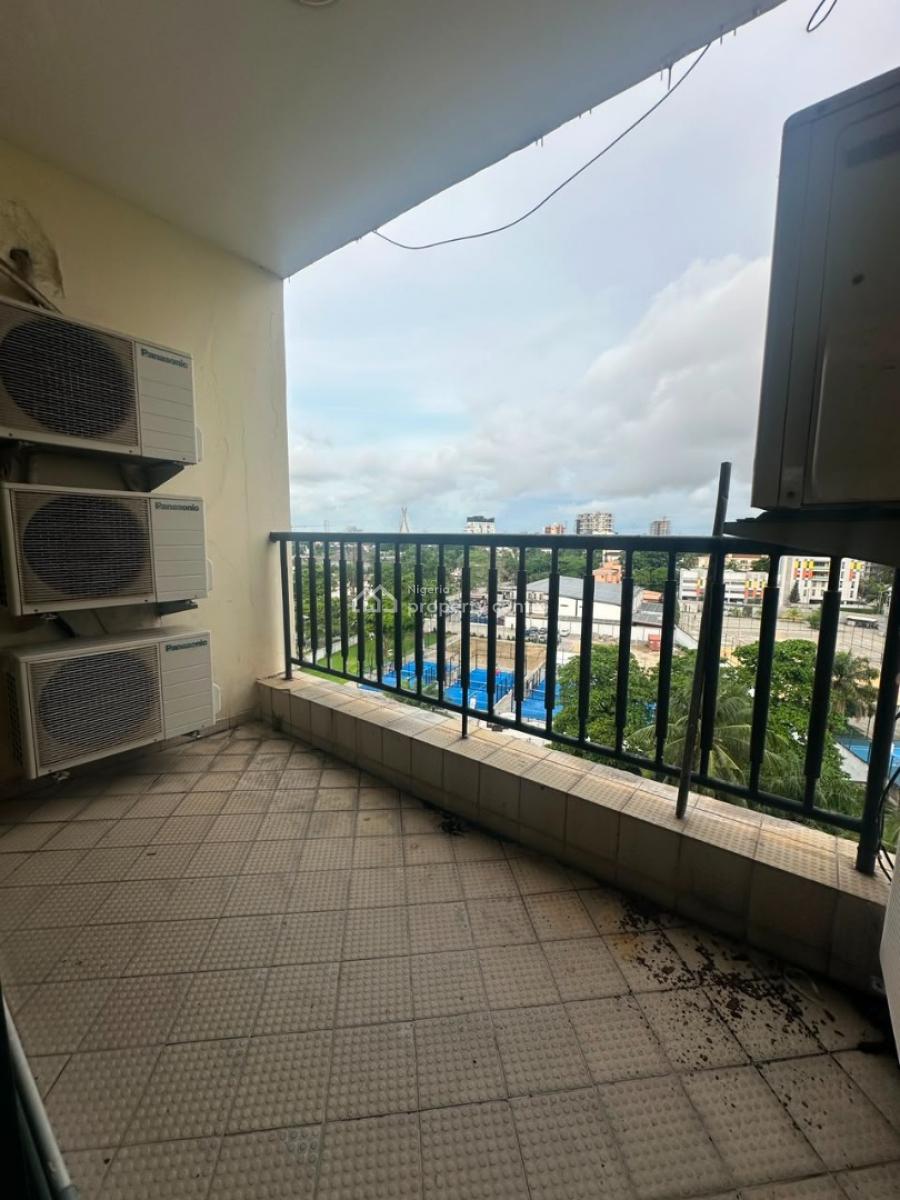 Spacious 3-bedroom Apartment on The 8th Floor, Ikoyi, Lagos, Flat / Apartment for Rent