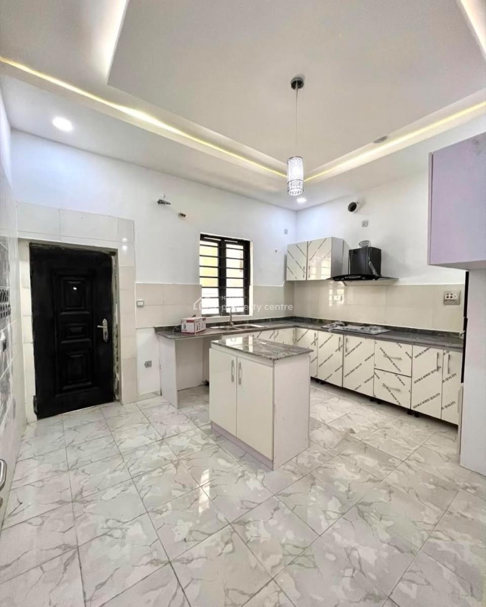 4 Bedroom Duplex Semi Detached  Bq Self Compound Chevron Alternative, Chevron, Lekki, Lagos, Semi-detached Duplex for Rent