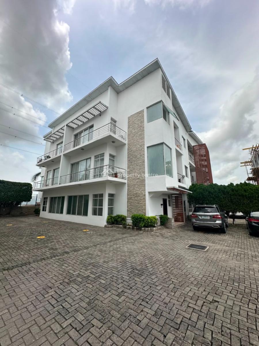 Well Maintained 3-bedroom Apartment on The First Floor, Banana Island, Ikoyi, Lagos, Flat / Apartment for Sale