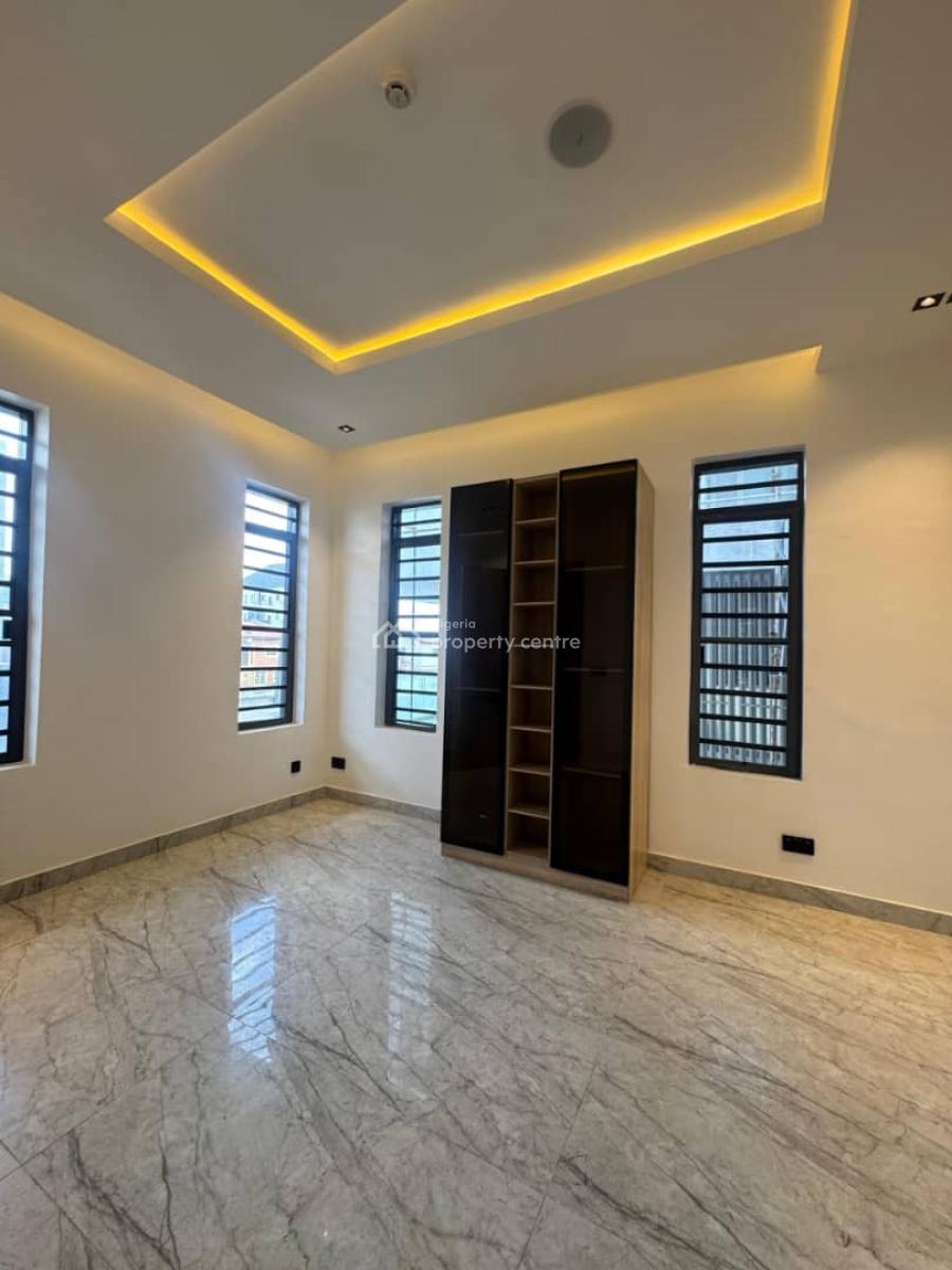 Fully Serviced Luxury 4 Bedroom Terrace Duplex with Bq, Right, Lekki Phase 1, Lekki, Lagos, Terraced Duplex for Rent