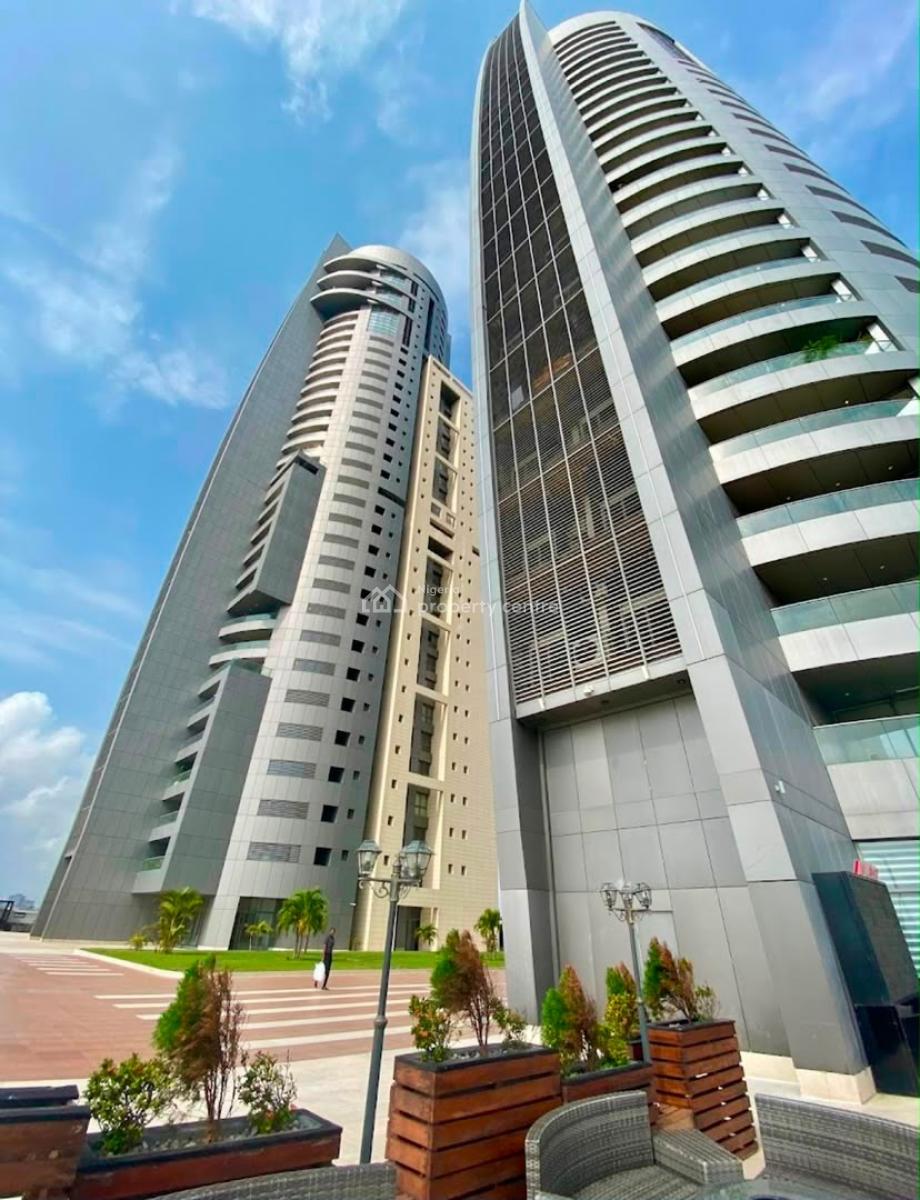 Fully Serviced Sea View Luxury 3 Bedroom Apartment with Bq, Eko Pearl Tower, Eko Atlantic City, Lagos, Flat / Apartment for Rent