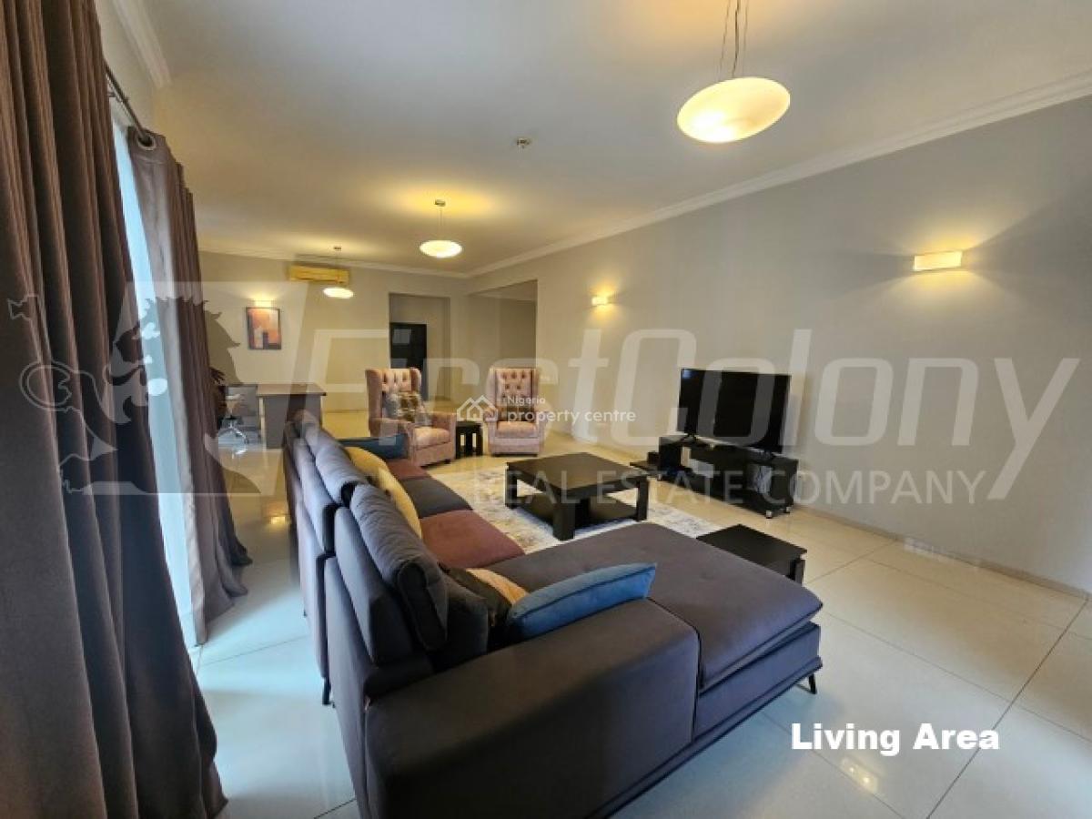 Well-maintained Luxury 3 Bedroom Apartment with Excellent Facilities, Victoria Island (vi), Lagos, Flat / Apartment for Sale