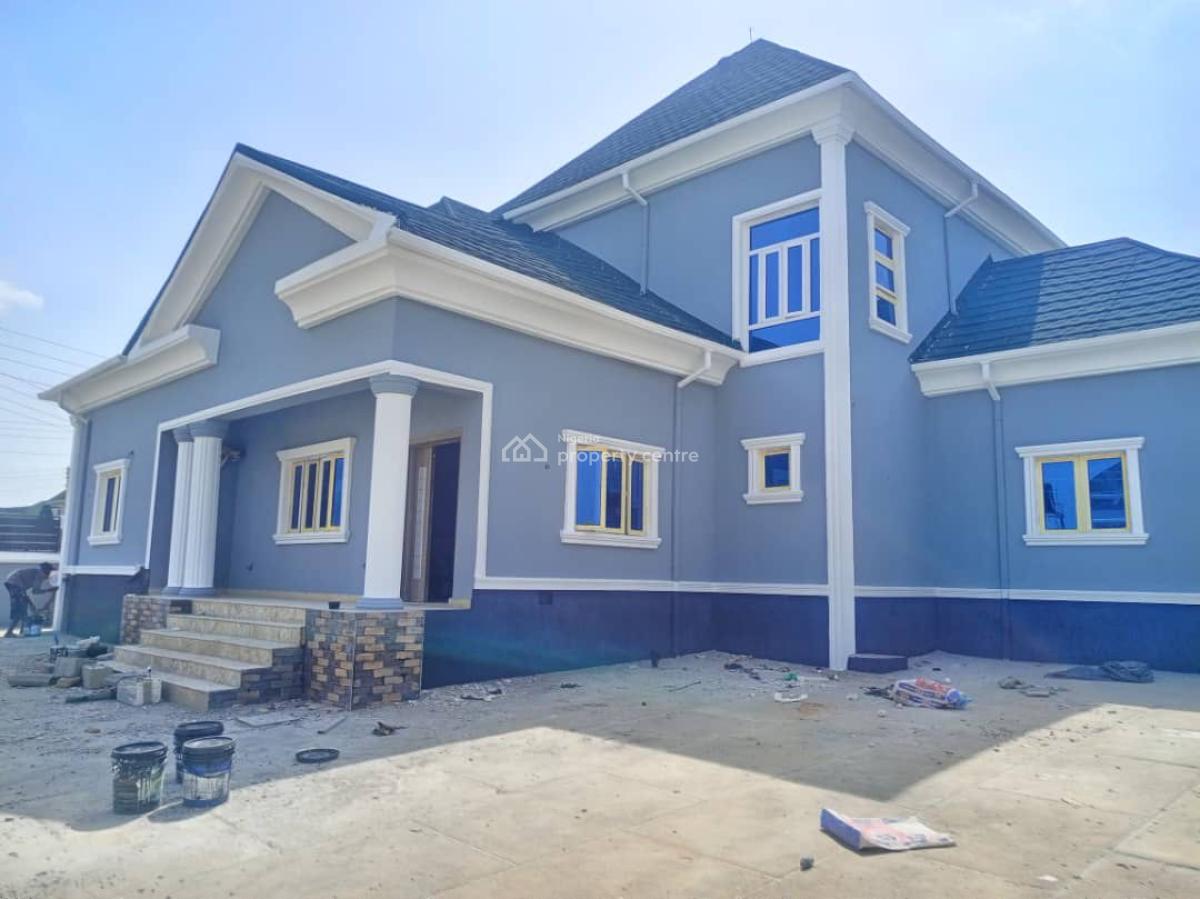 Newly Built 3 Bedroom Duplex with Paint House, Leisure Court Estate Phase One, Sabon Lugbe. Airport Road, Lugbe District, Abuja, House for Sale