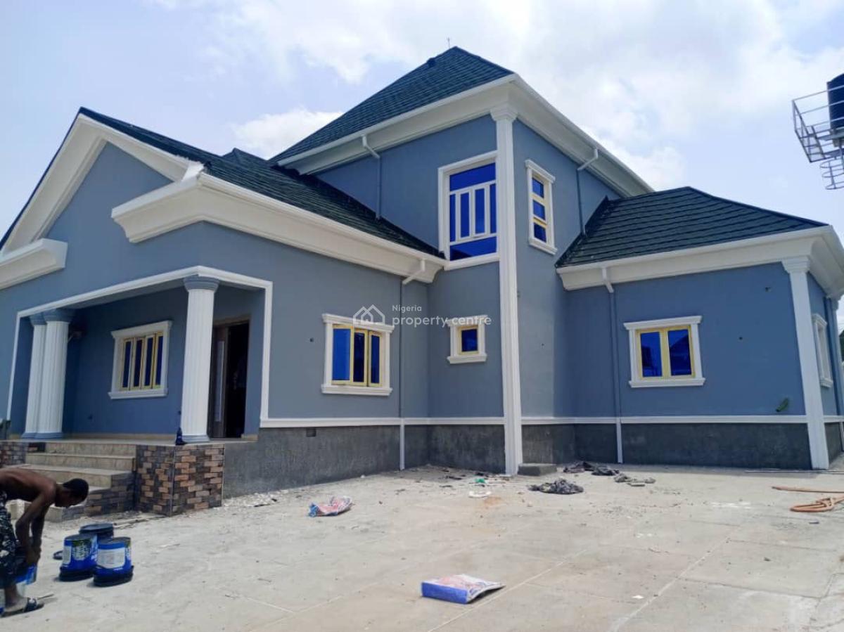 Newly Built 3 Bedroom Duplex with Paint House, Leisure Court Estate Phase One, Sabon Lugbe. Airport Road, Lugbe District, Abuja, House for Sale