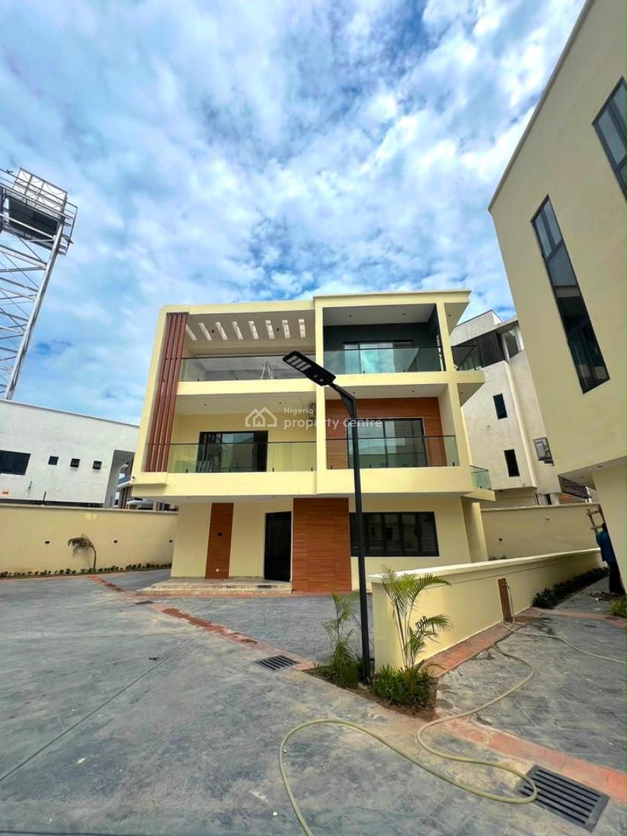 5 Bedroom Detached Duplex with Gym, Swimming Pool, Office & 2 Room Bq, Ikoyi, Lagos, Detached Duplex for Sale