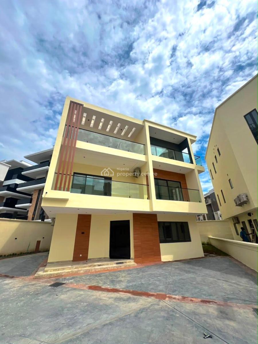 5 Bedroom Detached Duplex with Gym, Swimming Pool, Office & 2 Room Bq, Ikoyi, Lagos, Detached Duplex for Sale