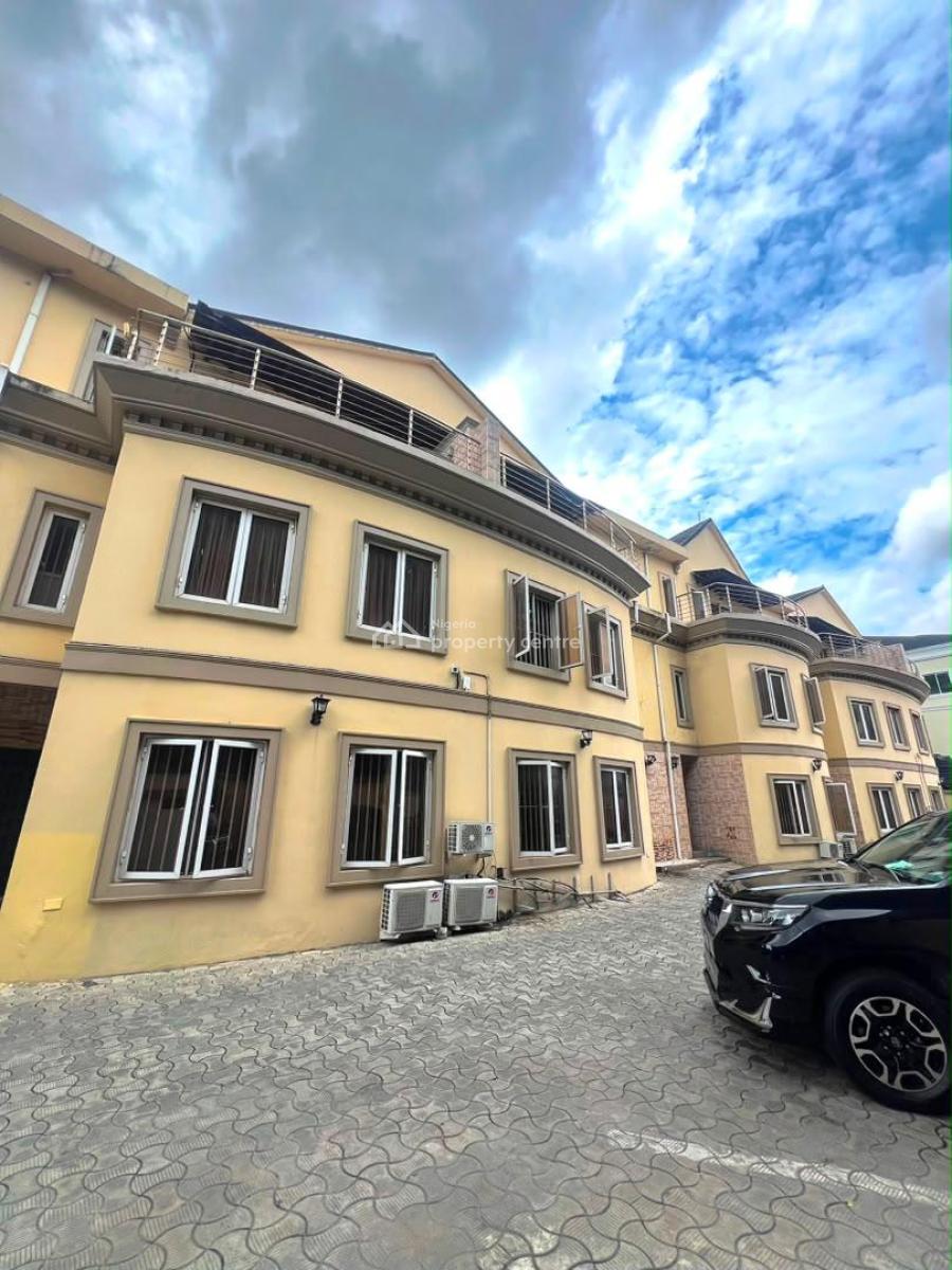 Spacious 4-bedroom Terrace House with Bq & Swimming Pool, Ikoyi, Lagos, Terraced Duplex for Rent