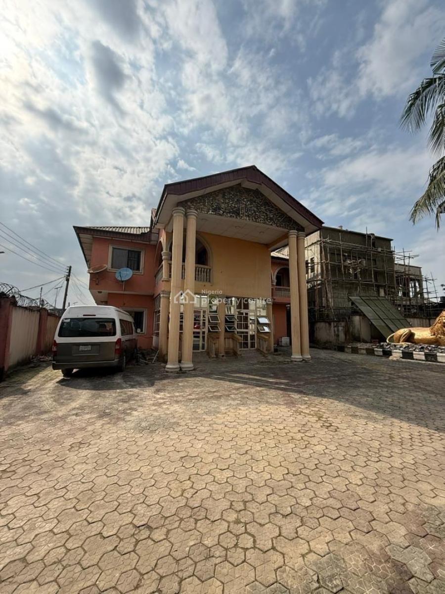 6 Bedroom Duplex with Security House Sitting on 1 &half Plot, Chinda Ada George, Port Harcourt, Rivers, Detached Duplex for Sale