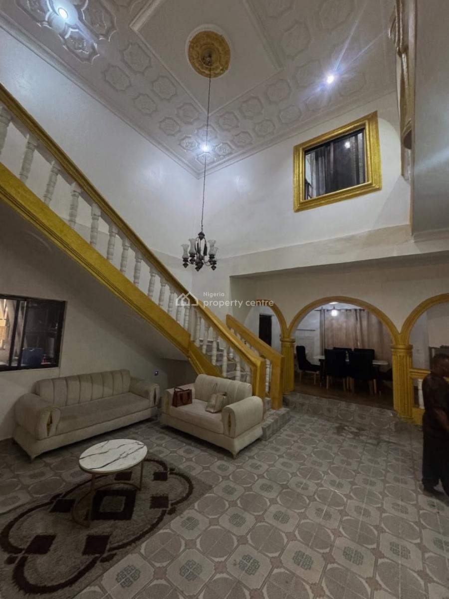 6 Bedroom Duplex with Security House Sitting on 1 &half Plot, Chinda Ada George, Port Harcourt, Rivers, Detached Duplex for Sale