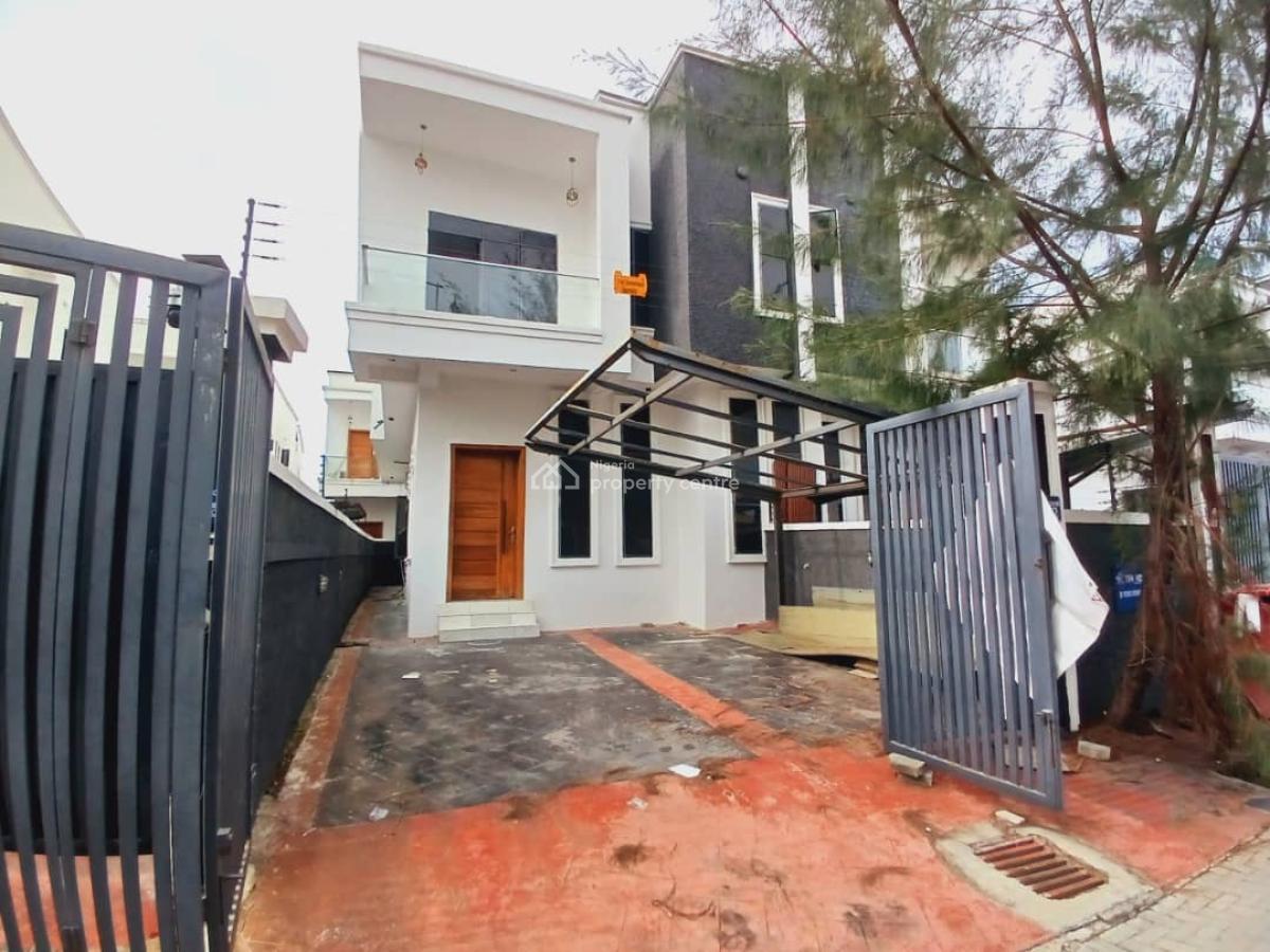 Luxury 4 Bedrooms Semi Detached Duplex Self Compound with a Bq, Lekki County Home, Ikota, Lekki, Lagos, Semi-detached Duplex for Rent