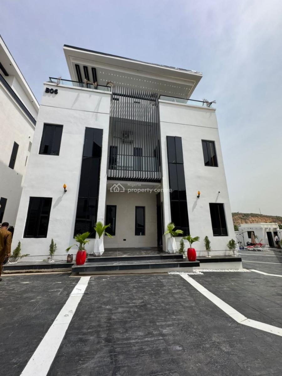 Brand New 5-bedroom Fully Detached Duplex with Bq, Guzape, Guzape District, Abuja, Detached Duplex for Sale