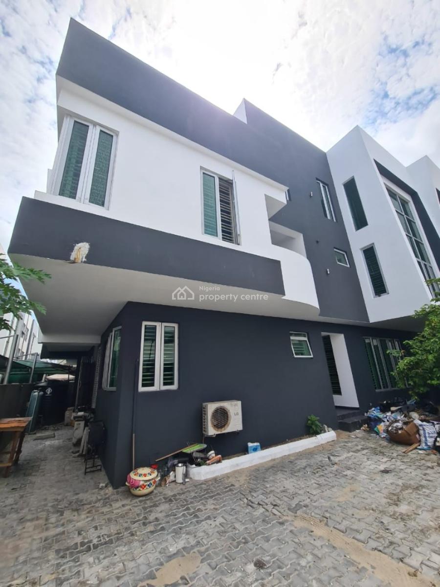 a Serviced  4 Semi-detached  Duplex with a Room Bq, Ikate Elegushi, Lekki, Lagos, Semi-detached Duplex for Rent