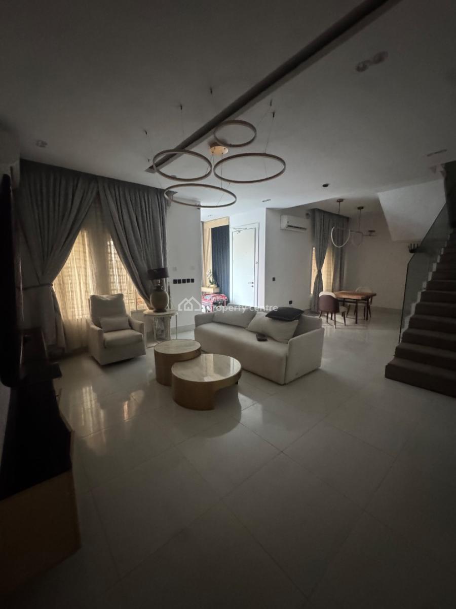 Furnished 7 Bedroom Semi Detached Duplex, Oral Estate, Lekki Phase 2, Lekki, Lagos, Semi-detached Duplex for Rent