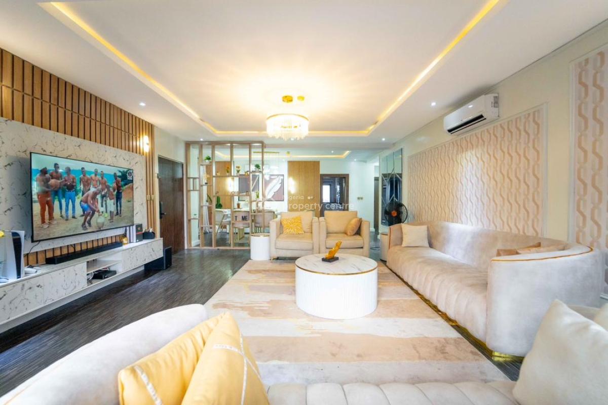 Luxury 2 Bedroom Terrace Apartment with Ps5, Pool, Snooker Board, Gym,, Lekki Phase 1, Lekki, Lagos, Flat / Apartment Short Let