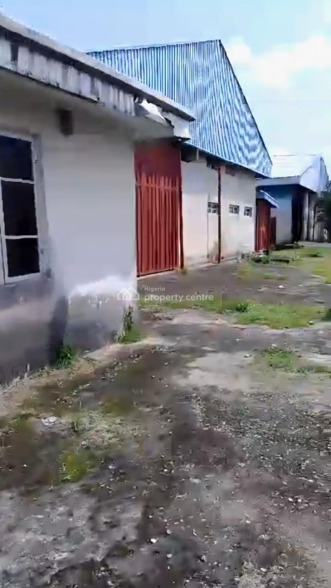 6000sqm of Land Facing Express with Warehouses & Structures, Lakowe, Ibeju Lekki, Lagos, Commercial Land for Sale