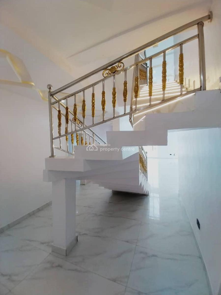 5 Bedroom Fully Detached Duplex with a Bq and Swimming Pool, Chevron, Lekki, Lagos, Detached Duplex for Rent
