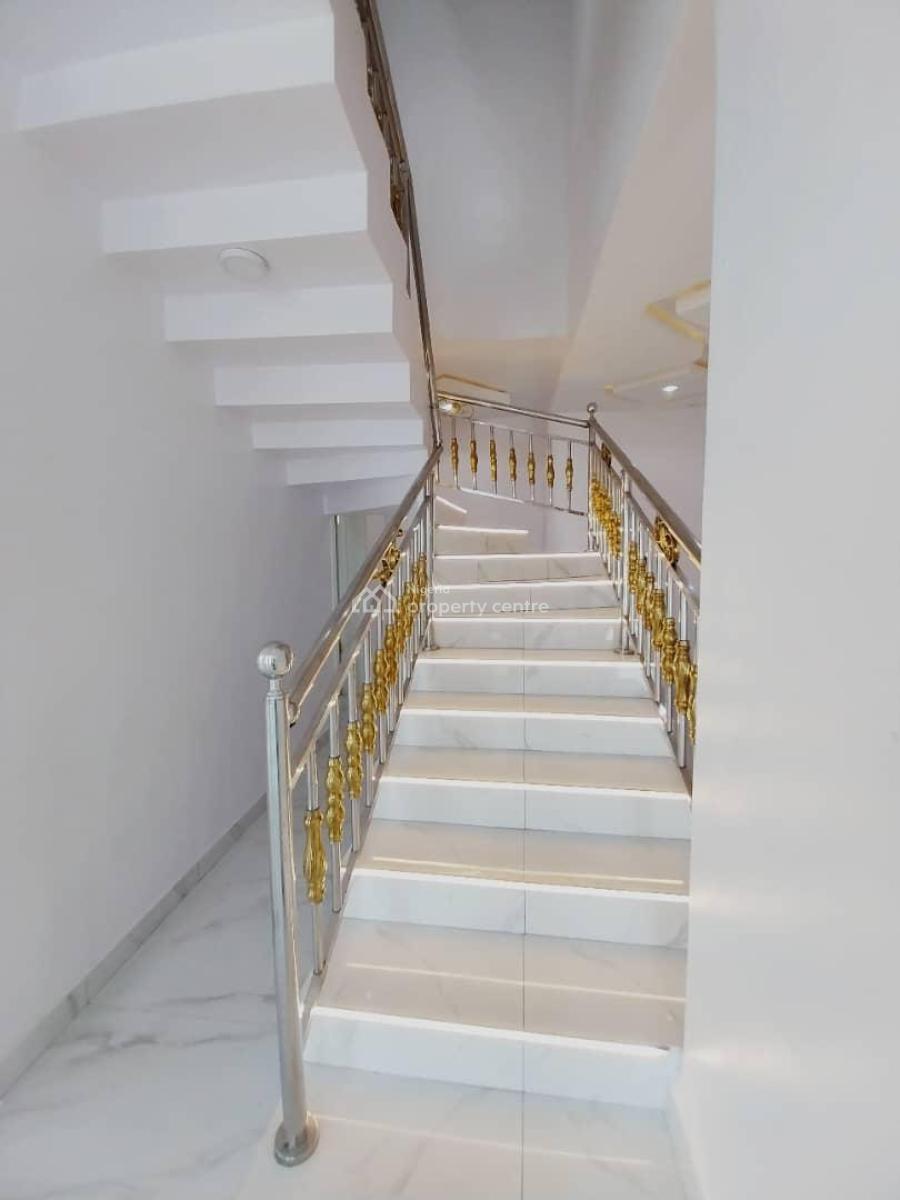 5 Bedroom Fully Detached Duplex with a Bq and Swimming Pool, Chevron, Lekki, Lagos, Detached Duplex for Rent
