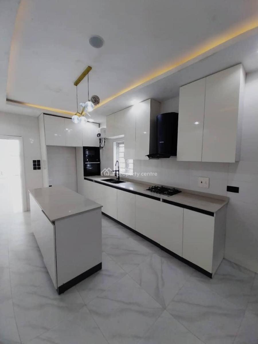 5 Bedroom Fully Detached Duplex with a Bq and Swimming Pool, Chevron, Lekki, Lagos, Detached Duplex for Rent
