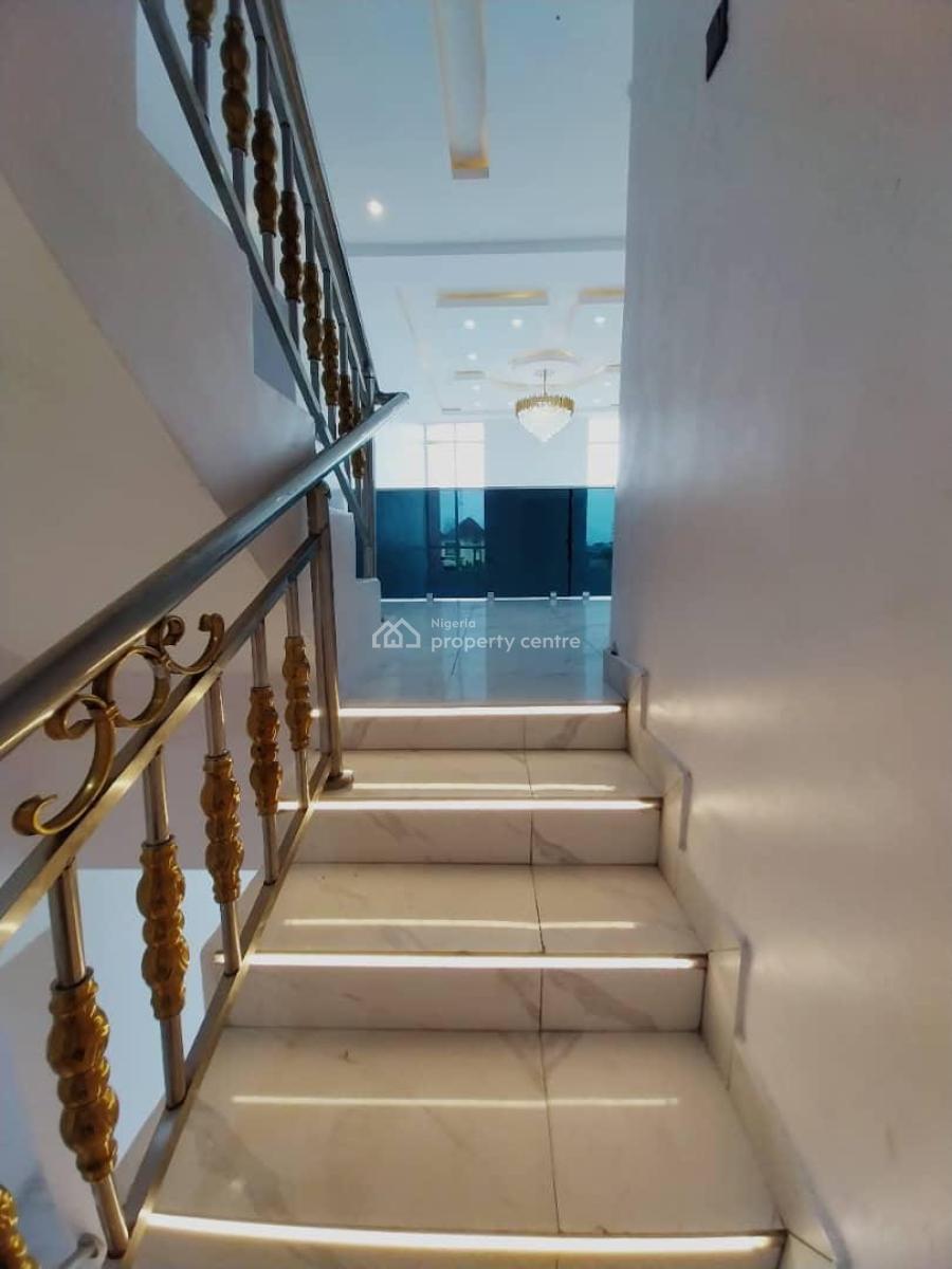 5 Bedroom Fully Detached Duplex with a Bq and Swimming Pool, Chevron, Lekki, Lagos, Detached Duplex for Rent