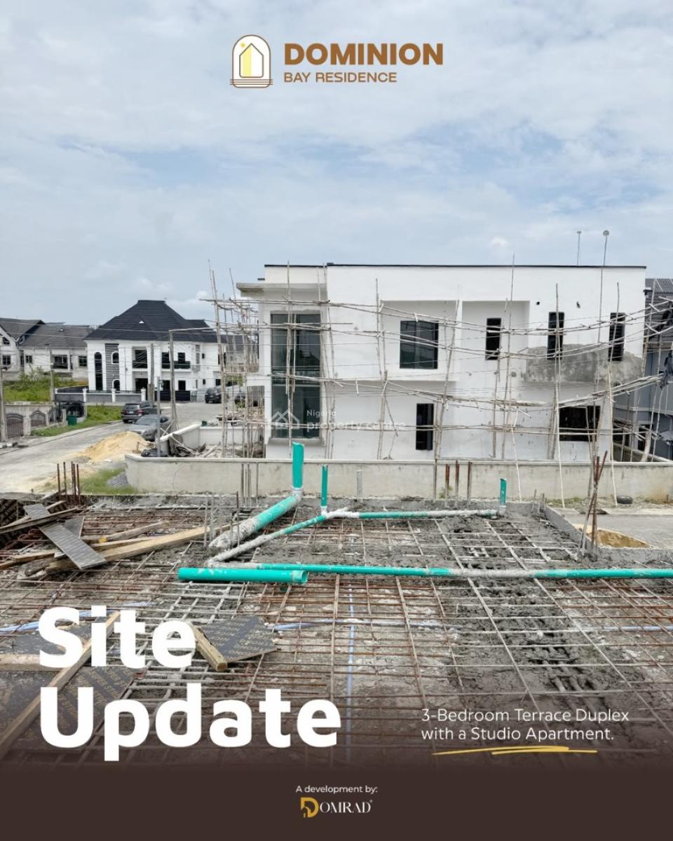 3 Bedroom Terrace + Studio Apartments, Abraham Adesanya, Ajah, Lagos, Terraced Duplex for Sale