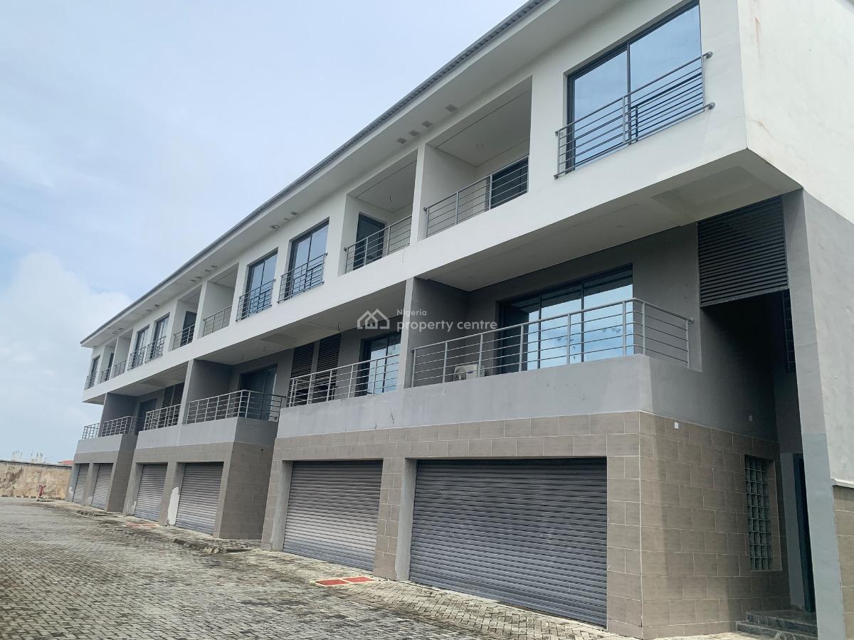 Premium Furnished 4bedroom Terrace with a Boys Quarter, Twin Lake Estate, By Chevron Roundabout, Lekki, Lekki, Lagos, Terraced Duplex for Rent