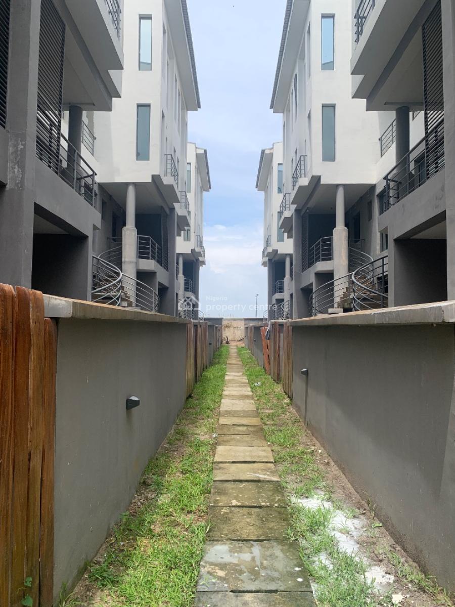 Premium Furnished 4bedroom Terrace with a Boys Quarter, Twin Lake Estate, By Chevron Roundabout, Lekki, Lekki, Lagos, Terraced Duplex for Rent