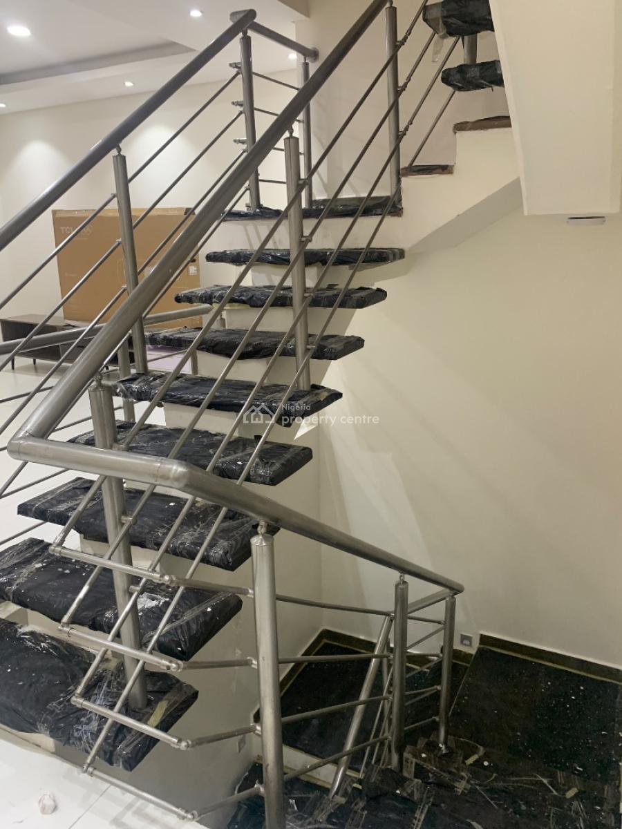 Premium Furnished 4bedroom Terrace with a Boys Quarter, Twin Lake Estate, By Chevron Roundabout, Lekki, Lekki, Lagos, Terraced Duplex for Rent