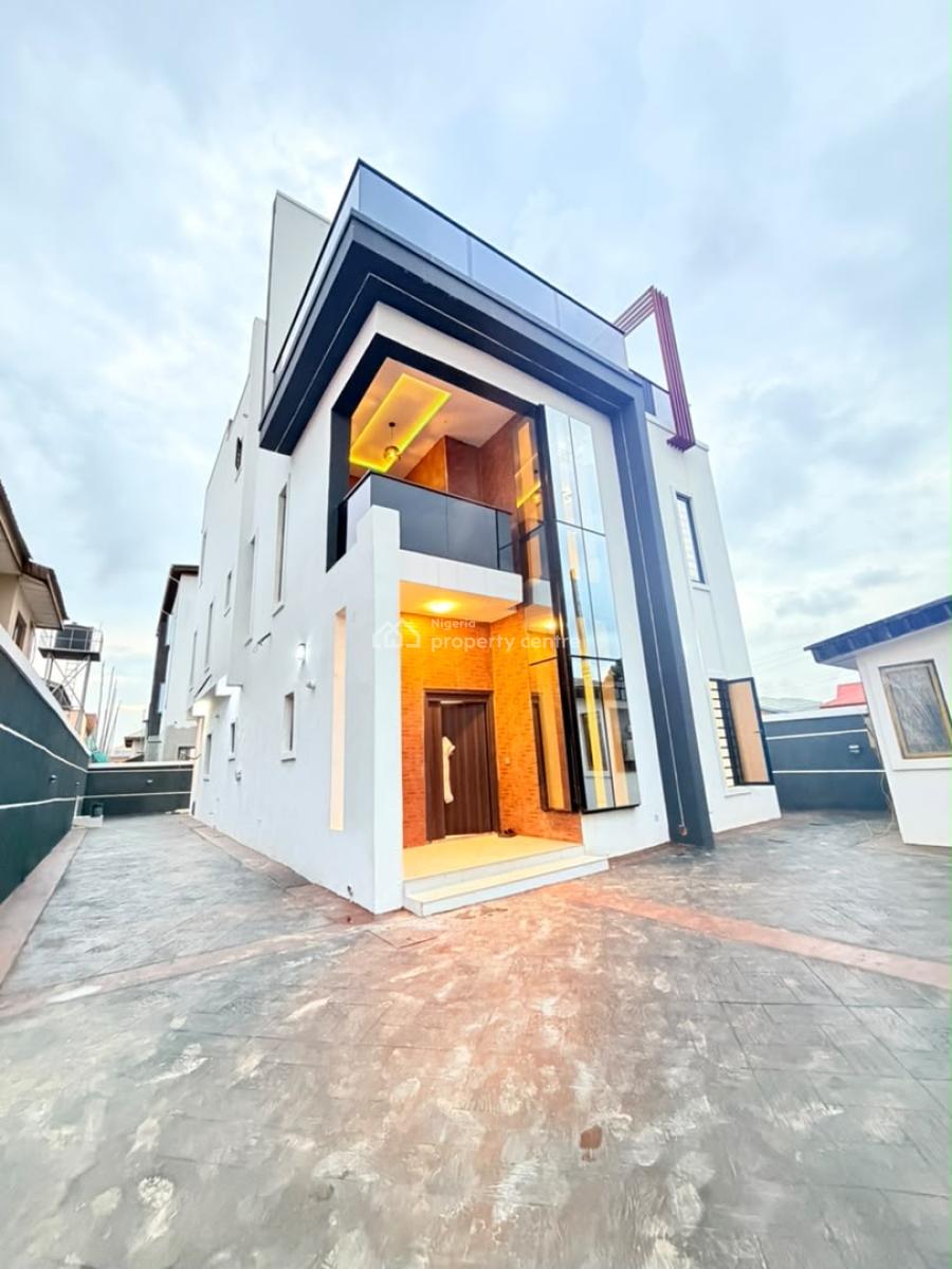 Luxury 5-bedroom Fully Detached Duplex with Bq & Swimming Pool, Gra Phase 1, Magodo, Lagos, Detached Duplex for Sale