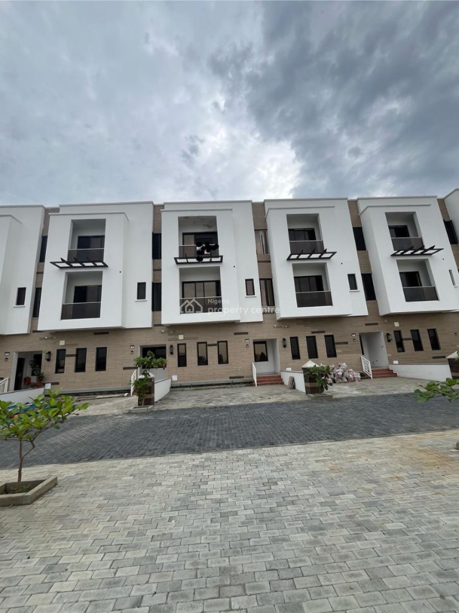 4 Bedroom Terraced Duplex and a Bq, Jahi, Abuja, Terraced Duplex for Sale