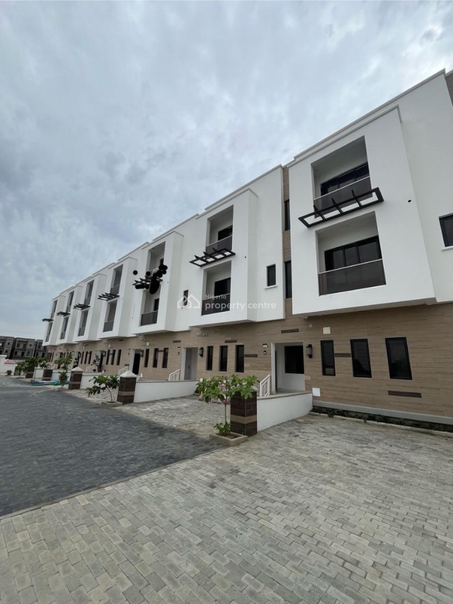 4 Bedroom Terraced Duplex and a Bq, Jahi, Abuja, Terraced Duplex for Sale