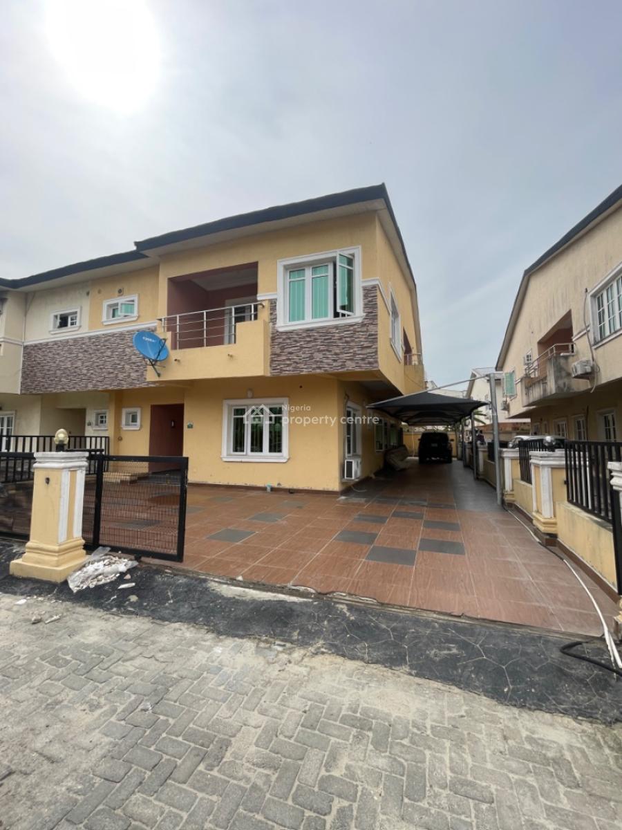 4 Bedroom Duplex with Bq, Paradise Estate, Chevron Drive Lekki Lagos, Lekki, Lagos, Semi-detached Duplex for Sale